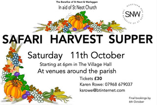 SAFARI HARVEST SUPPER