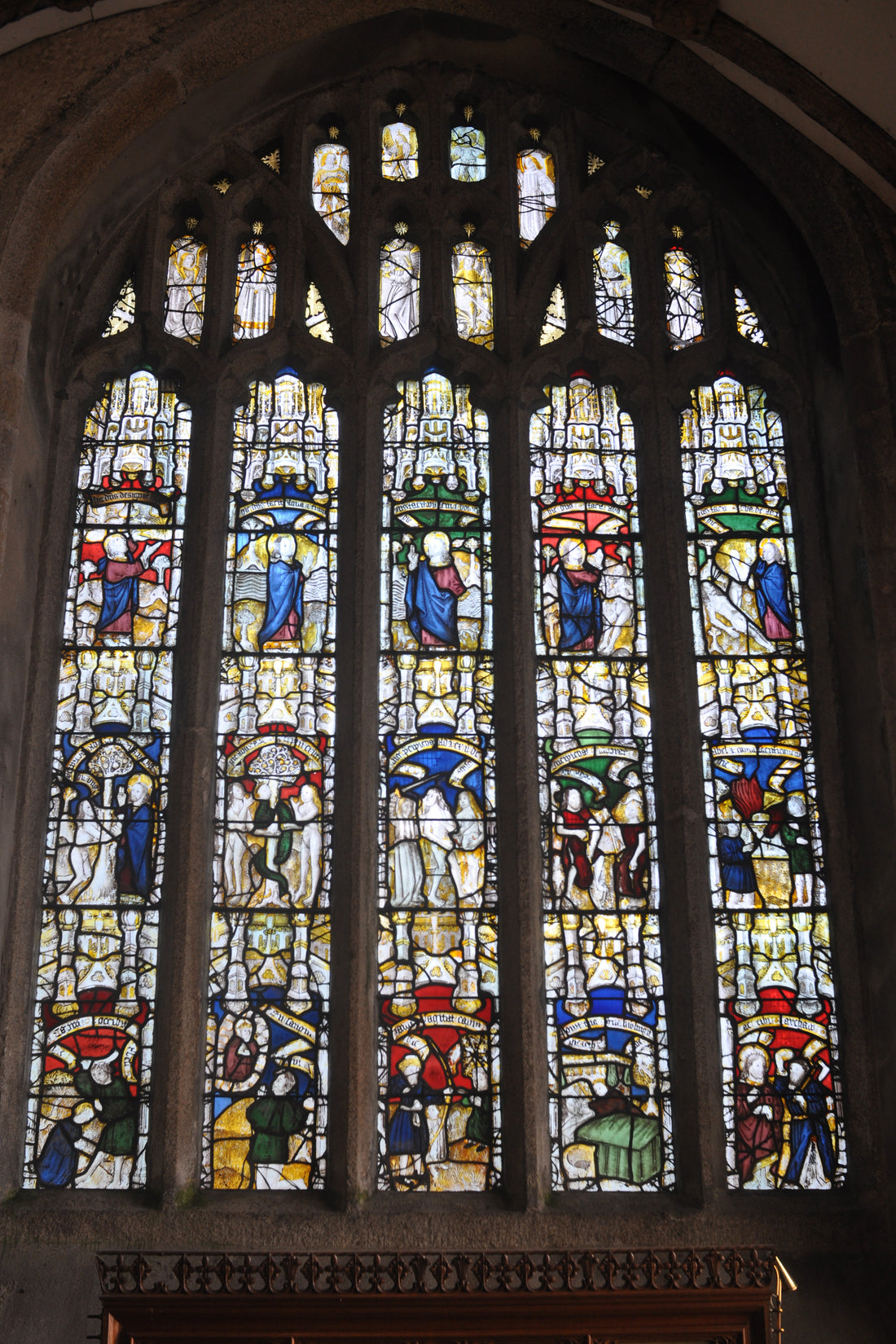 Stained Glass Windows – St. Neot Church